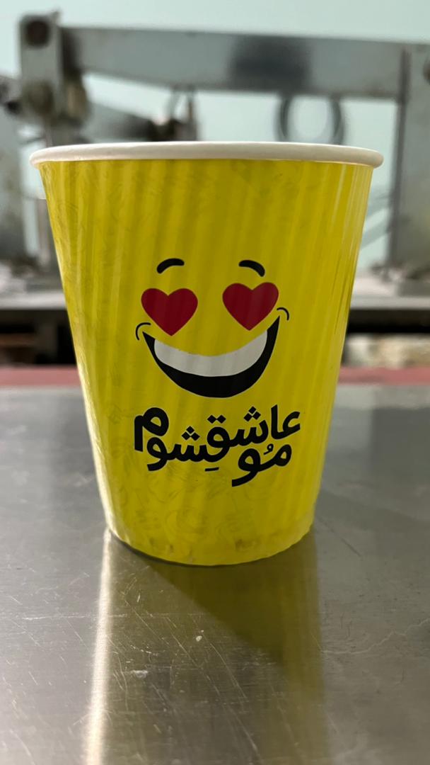 آستروک لیوان کاغذی با طرح اختصاصی